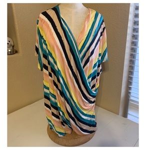Lanebeyant summer stripped top!26-28